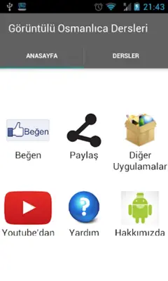 Görüntülü Osmanlıca Dersleri android App screenshot 11