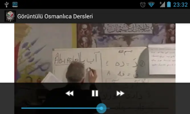 Görüntülü Osmanlıca Dersleri android App screenshot 6